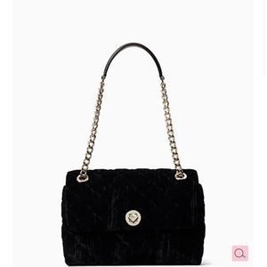 Kate spade Natalia crushed velvet medium